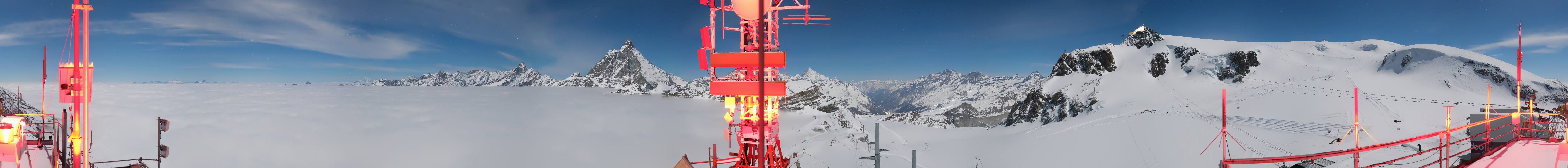 Archiv Foto Webcam Plateau Rosa Breuil Cervinia