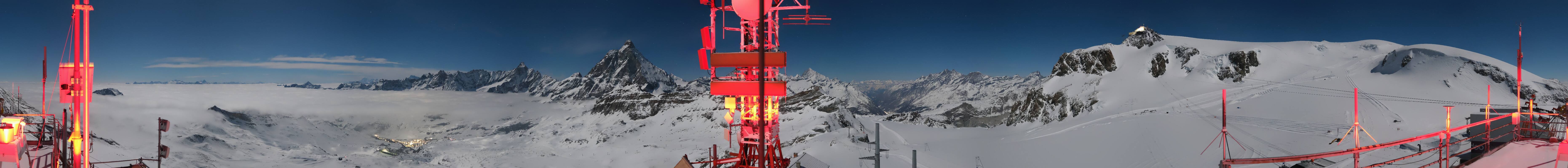 Archiv Foto Webcam Plateau Rosa Breuil Cervinia