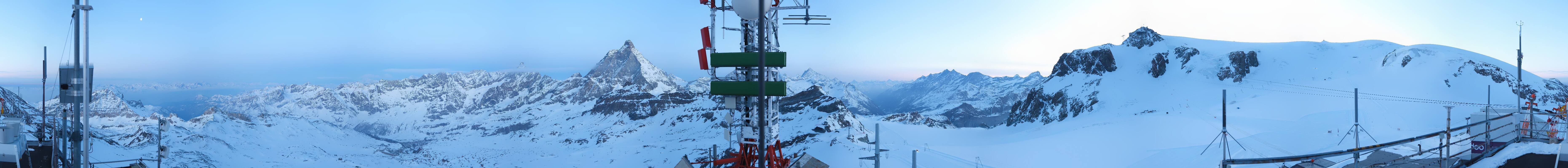 Archiv Foto Webcam Plateau Rosa Breuil Cervinia