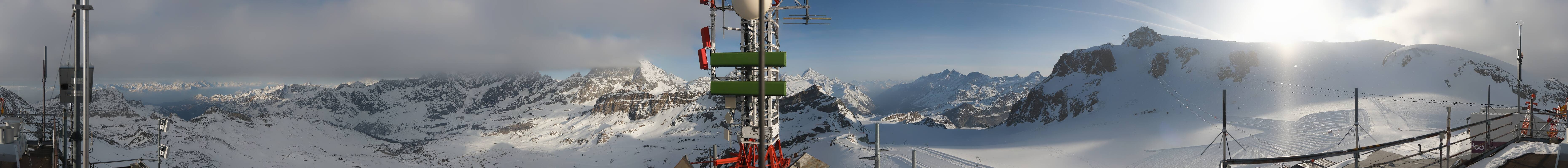 Archiv Foto Webcam Plateau Rosa Breuil Cervinia