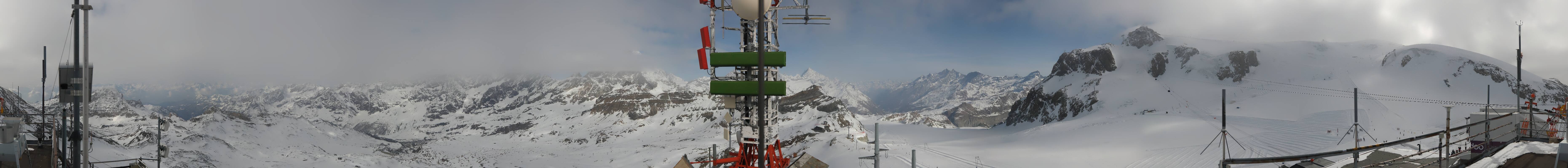 Archiv Foto Webcam Plateau Rosa Breuil Cervinia