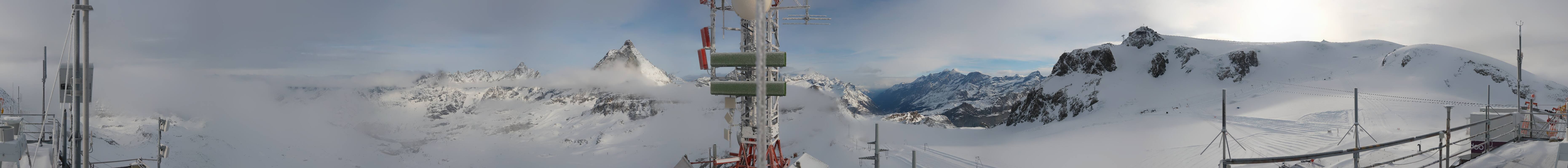 Archiv Foto Webcam Plateau Rosa Breuil Cervinia