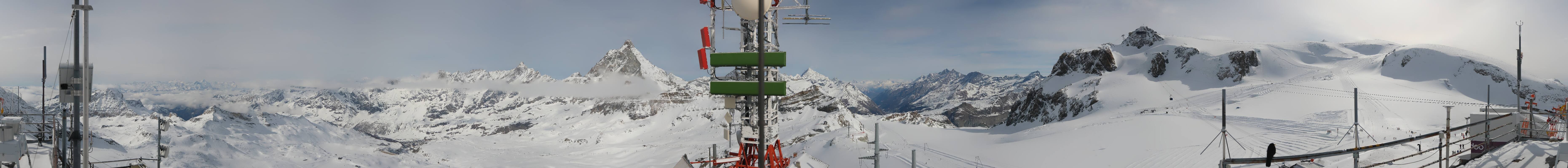 Archiv Foto Webcam Plateau Rosa Breuil Cervinia