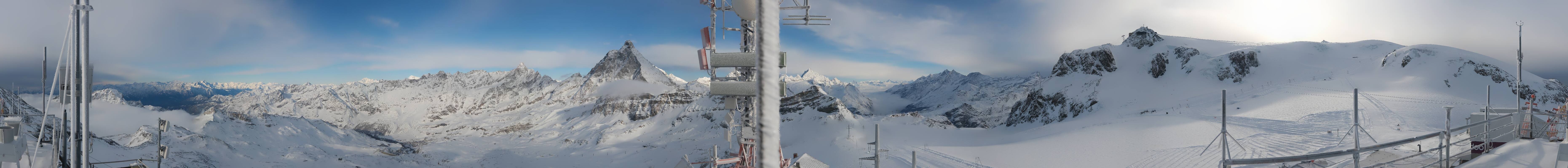 Archiv Foto Webcam Plateau Rosa Breuil Cervinia