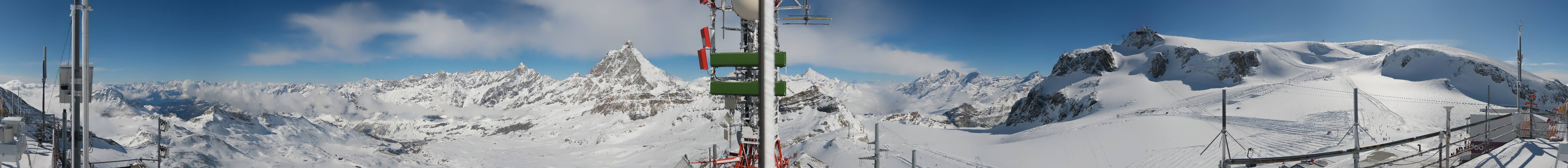 Archiv Foto Webcam Plateau Rosa Breuil Cervinia