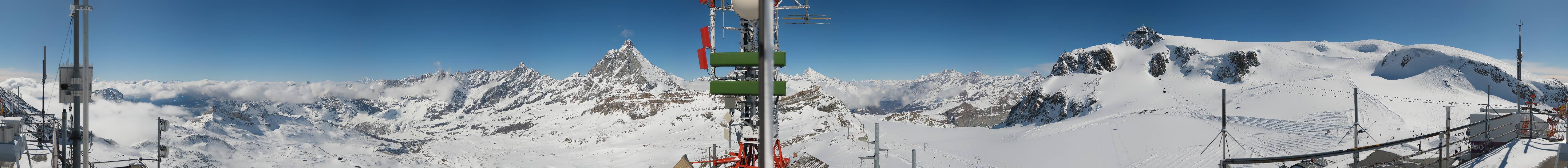 Archiv Foto Webcam Plateau Rosa Breuil Cervinia