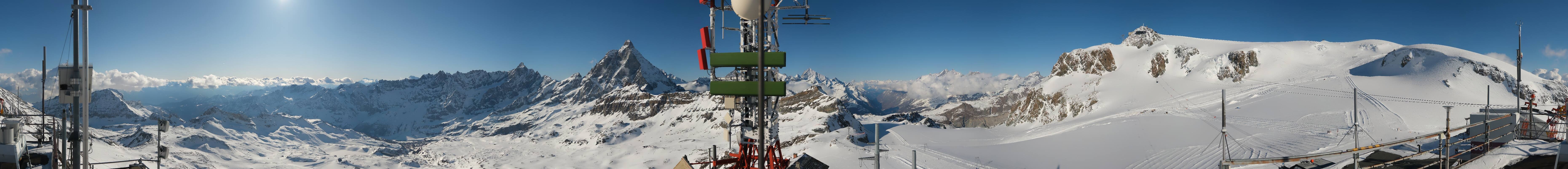 Archiv Foto Webcam Plateau Rosa Breuil Cervinia