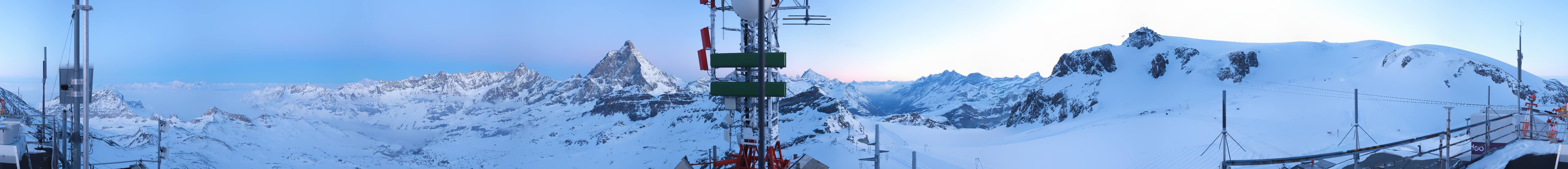 Archived image Webcam Plateau Rosa Breuil Cervinia