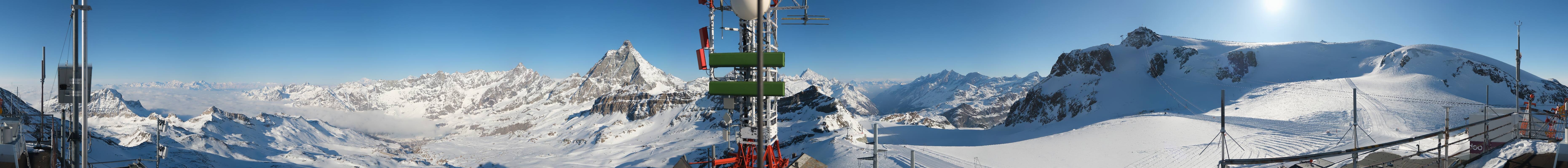 Archived image Webcam Plateau Rosa Breuil Cervinia