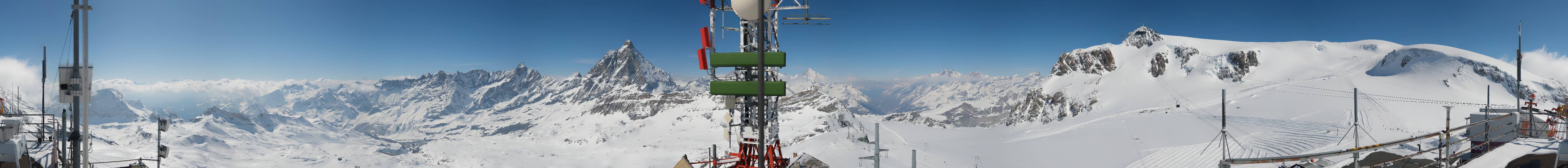 Archiv Foto Webcam Plateau Rosa Breuil Cervinia