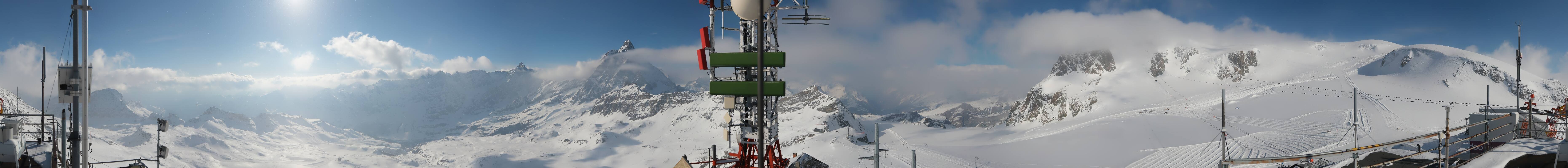 Archiv Foto Webcam Plateau Rosa Breuil Cervinia