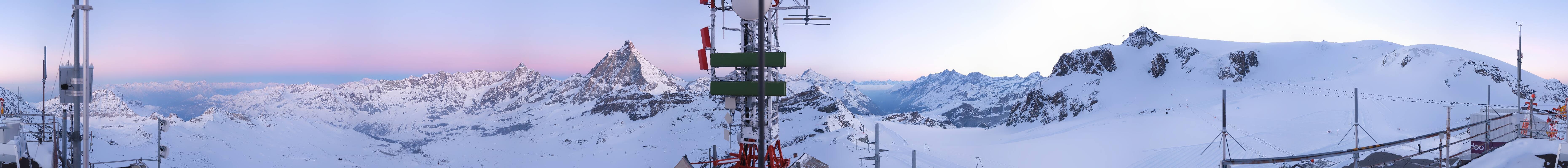 Archiv Foto Webcam Plateau Rosa Breuil Cervinia