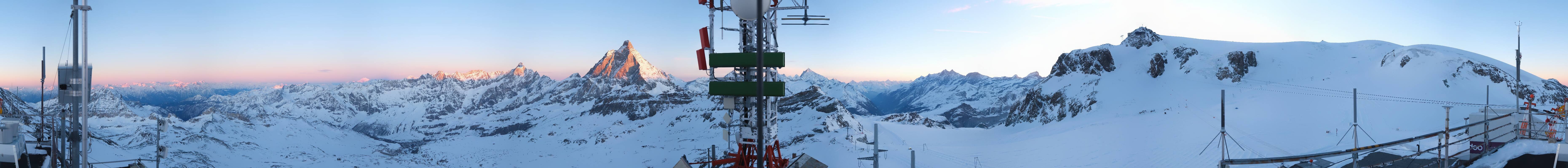 Archived image Webcam Plateau Rosa Breuil Cervinia