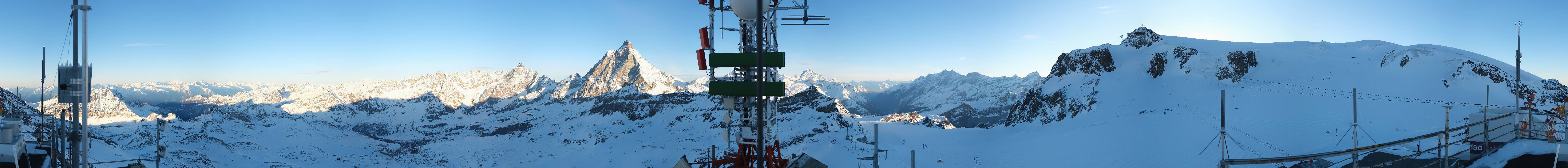 Archived image Webcam Plateau Rosa Breuil Cervinia