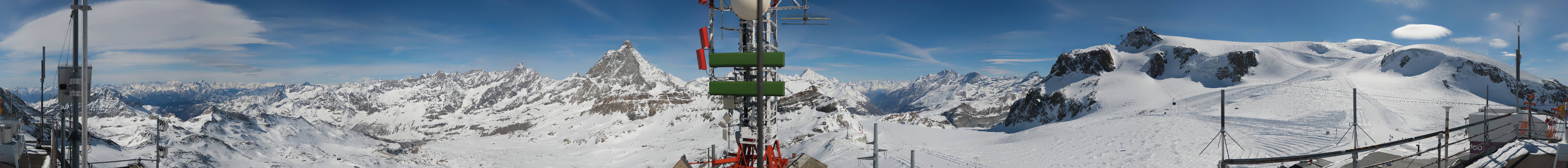 Archived image Webcam Plateau Rosa Breuil Cervinia