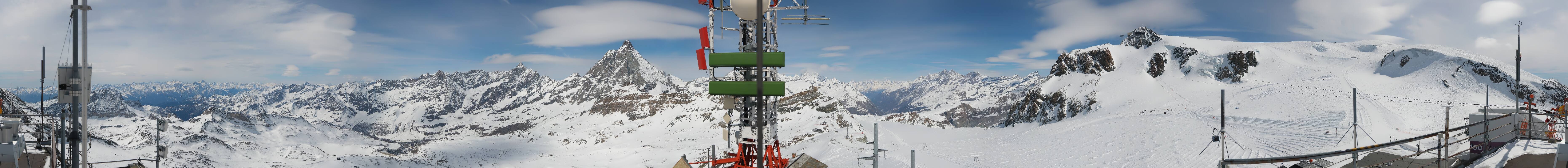 Archived image Webcam Plateau Rosa Breuil Cervinia