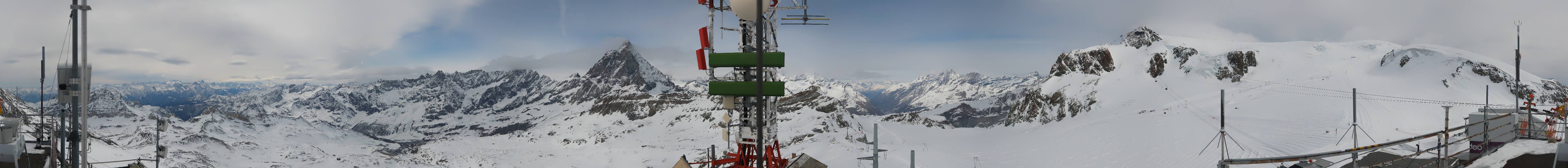 Archived image Webcam Plateau Rosa Breuil Cervinia