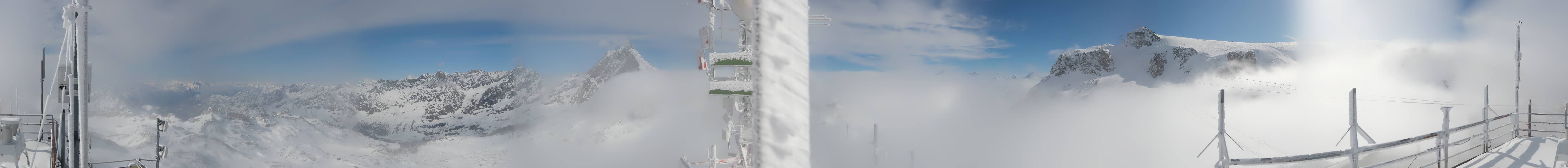 Archived image Webcam Plateau Rosa Breuil Cervinia