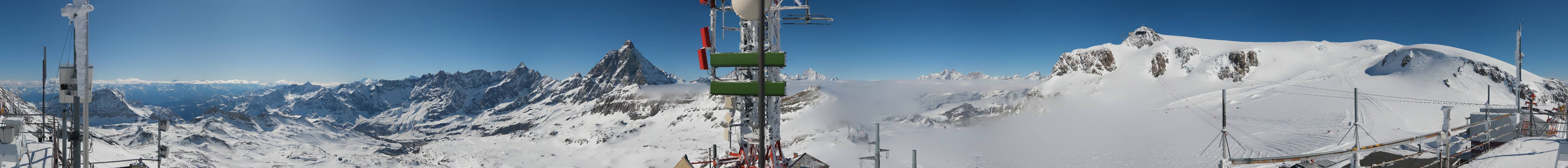 Archived image Webcam Plateau Rosa Breuil Cervinia