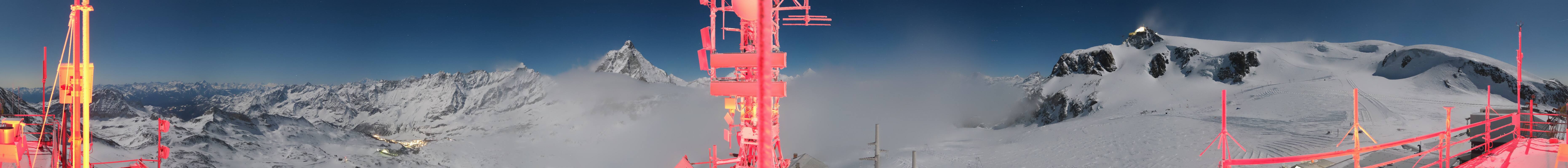 Archiv Foto Webcam Plateau Rosa Breuil Cervinia