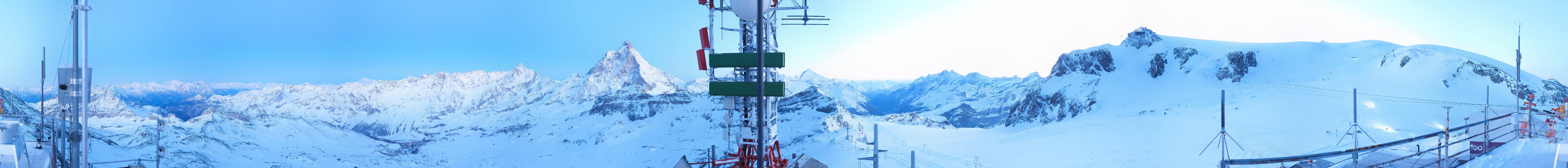 Archiv Foto Webcam Plateau Rosa Breuil Cervinia