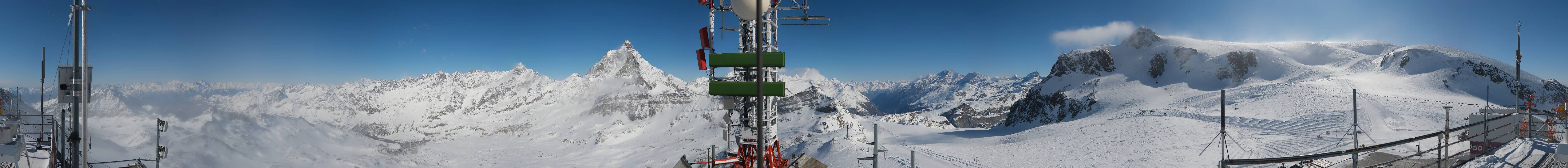 Archiv Foto Webcam Plateau Rosa Breuil Cervinia