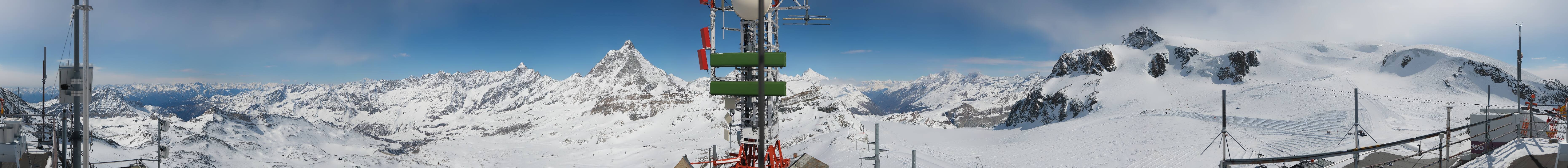 Archiv Foto Webcam Plateau Rosa Breuil Cervinia