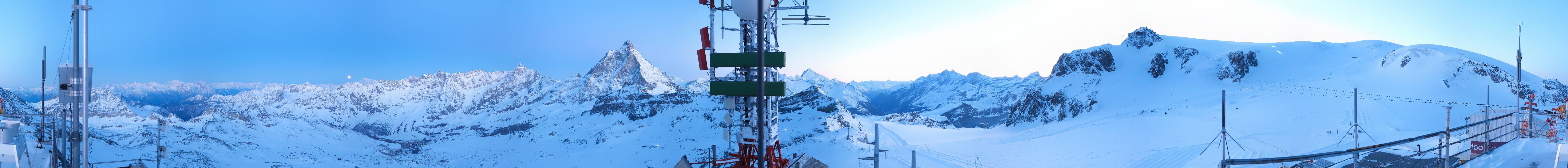 Archiv Foto Webcam Plateau Rosa Breuil Cervinia