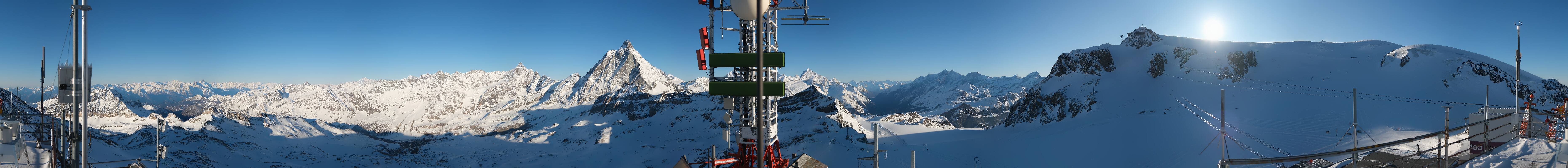 Archiv Foto Webcam Plateau Rosa Breuil Cervinia