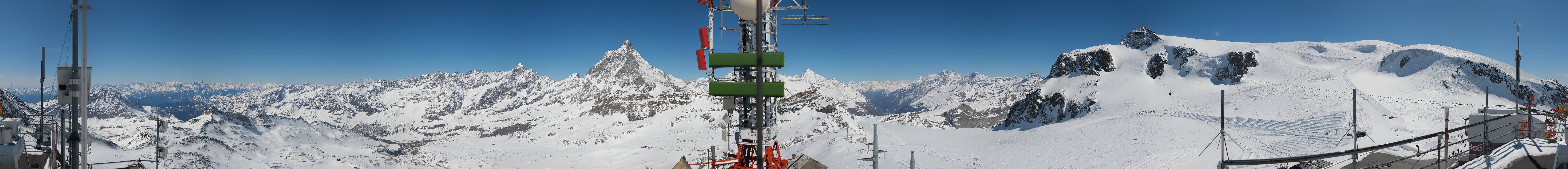 Archiv Foto Webcam Plateau Rosa Breuil Cervinia