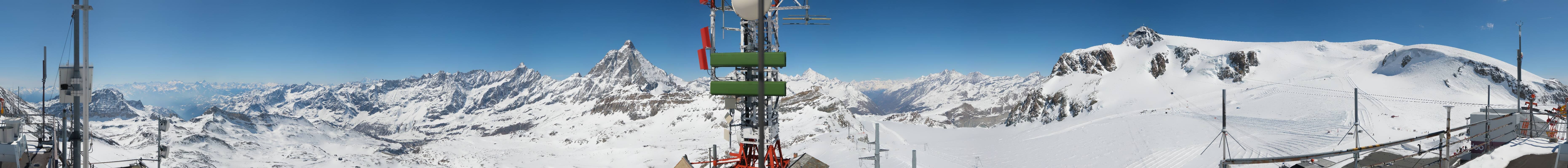 Archived image Webcam Plateau Rosa Breuil Cervinia