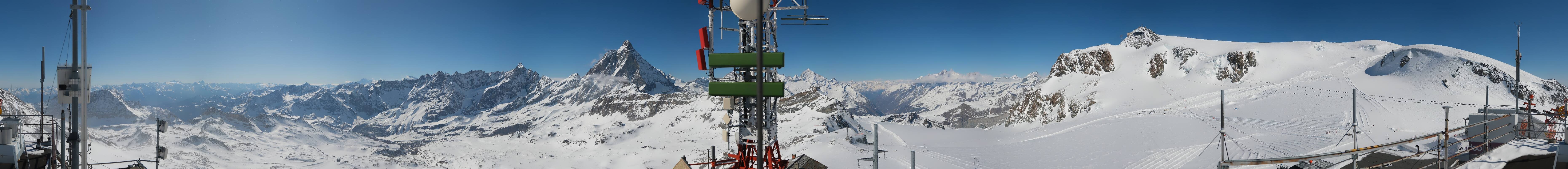 Archiv Foto Webcam Plateau Rosa Breuil Cervinia