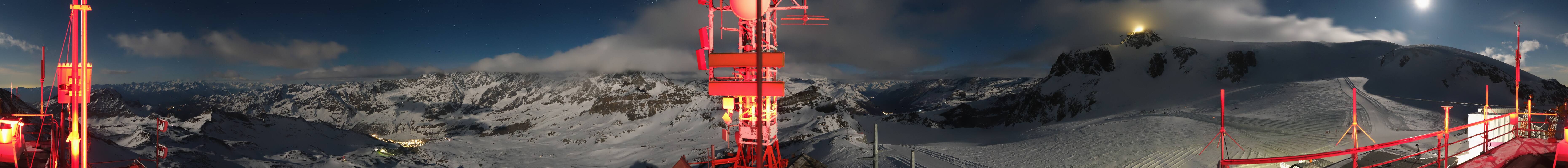 Archiv Foto Webcam Plateau Rosa Breuil Cervinia