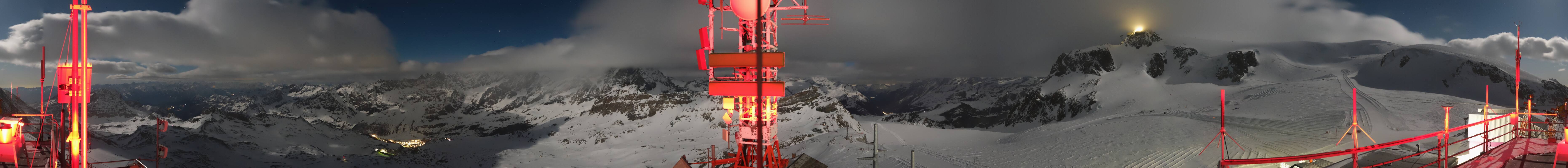 Archiv Foto Webcam Plateau Rosa Breuil Cervinia