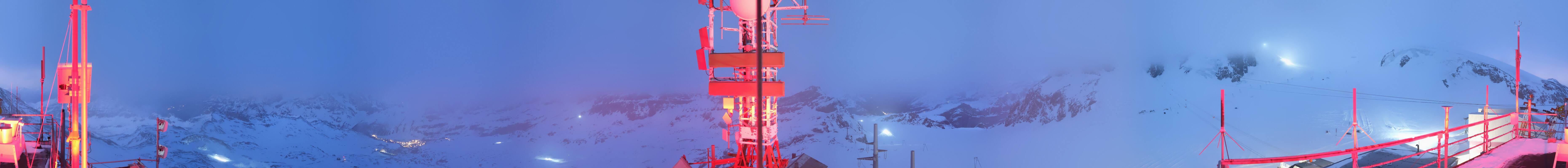 Archiv Foto Webcam Plateau Rosa Breuil Cervinia