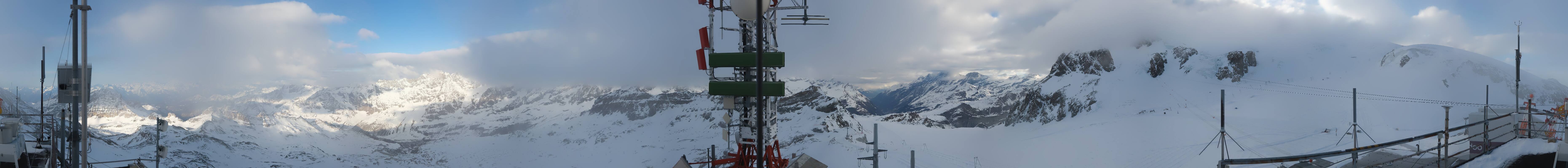 Archiv Foto Webcam Plateau Rosa Breuil Cervinia