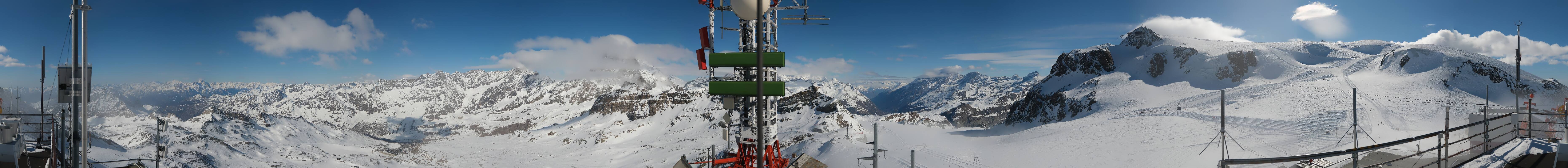 Archiv Foto Webcam Plateau Rosa Breuil Cervinia