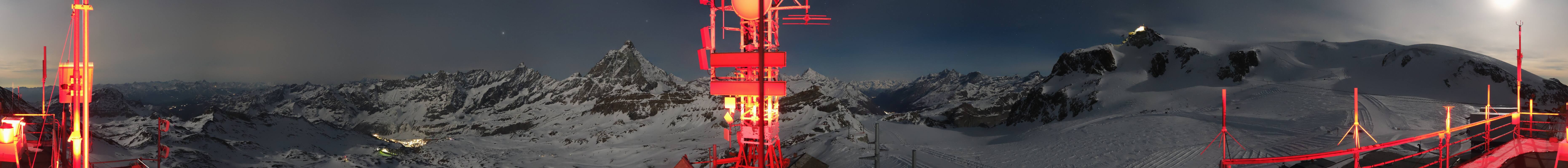 Archived image Webcam Plateau Rosa Breuil Cervinia