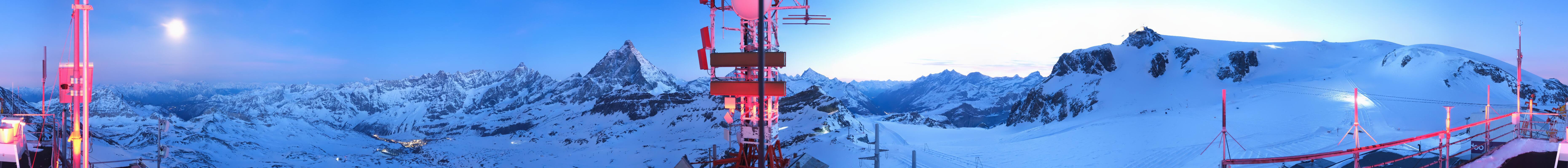 Archived image Webcam Plateau Rosa Breuil Cervinia