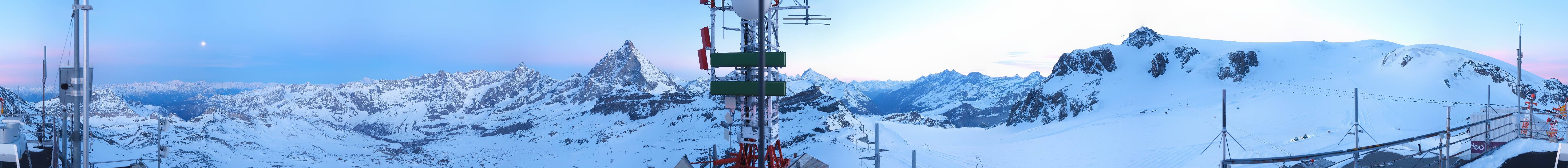 Archived image Webcam Plateau Rosa Breuil Cervinia