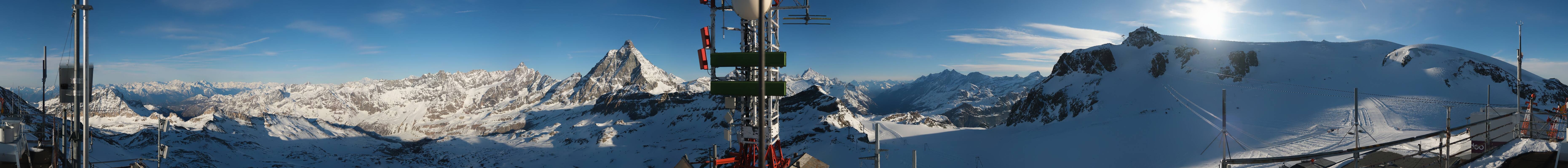 Archived image Webcam Plateau Rosa Breuil Cervinia