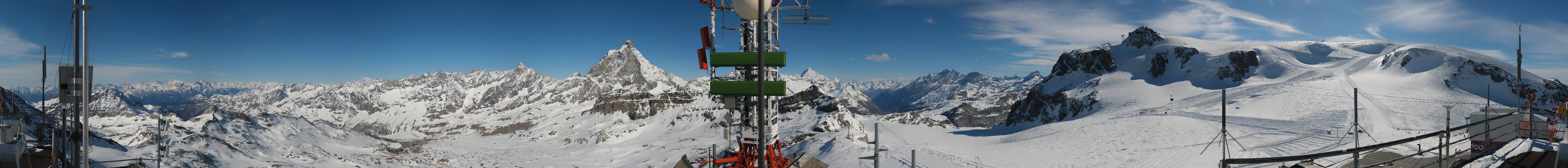 Archived image Webcam Plateau Rosa Breuil Cervinia