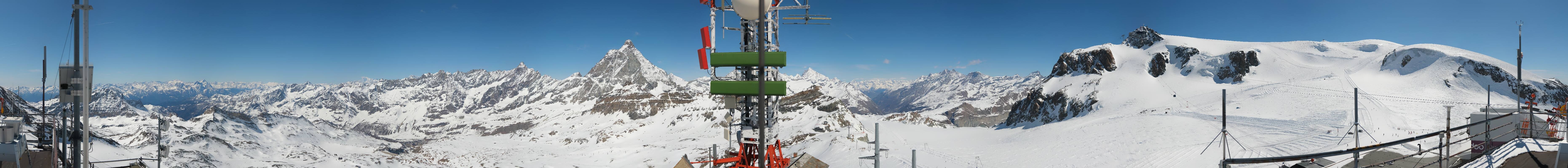 Archived image Webcam Plateau Rosa Breuil Cervinia