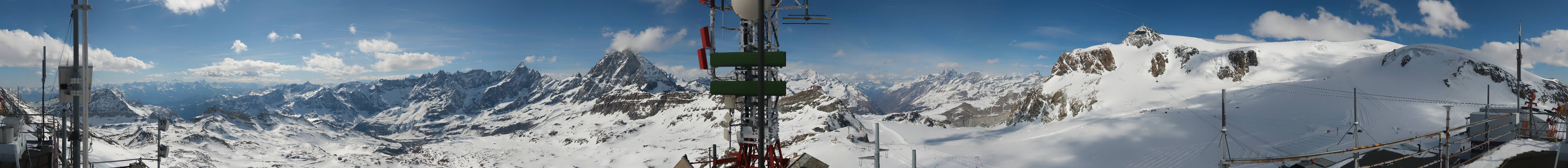 Archived image Webcam Plateau Rosa Breuil Cervinia