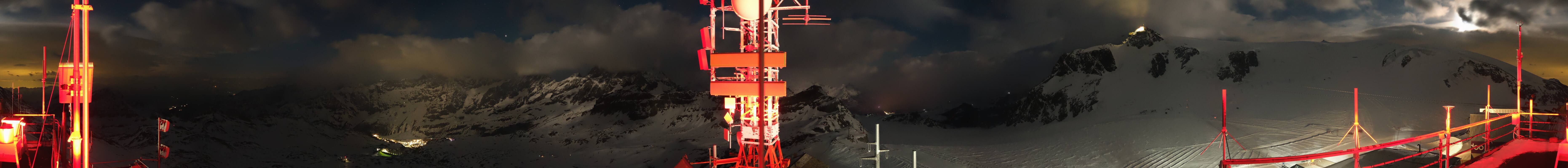 Archived image Webcam Plateau Rosa Breuil Cervinia