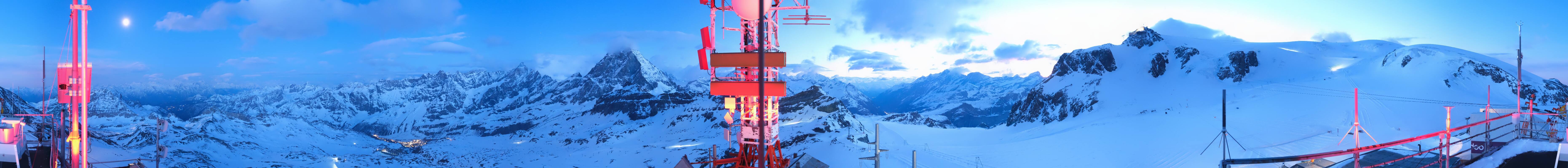 Archived image Webcam Plateau Rosa Breuil Cervinia