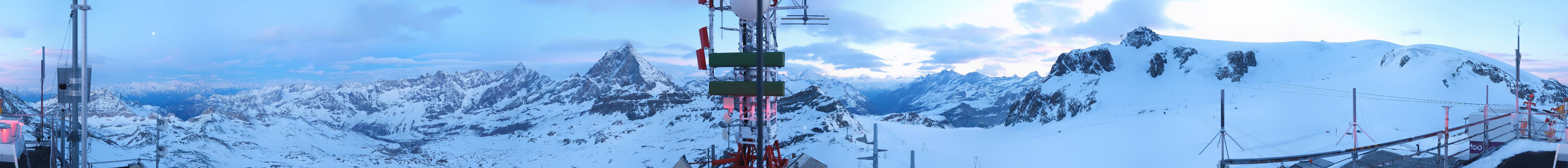 Archived image Webcam Plateau Rosa Breuil Cervinia