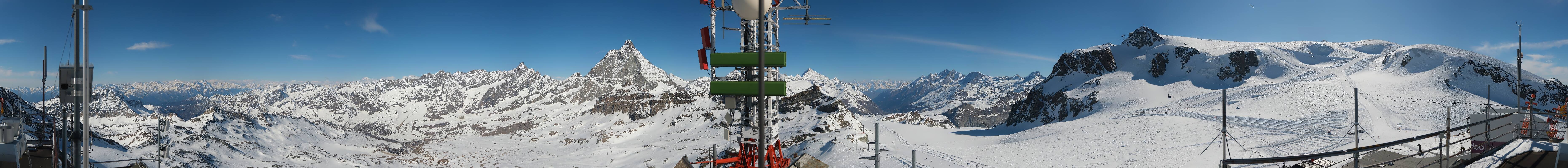 Archived image Webcam Plateau Rosa Breuil Cervinia