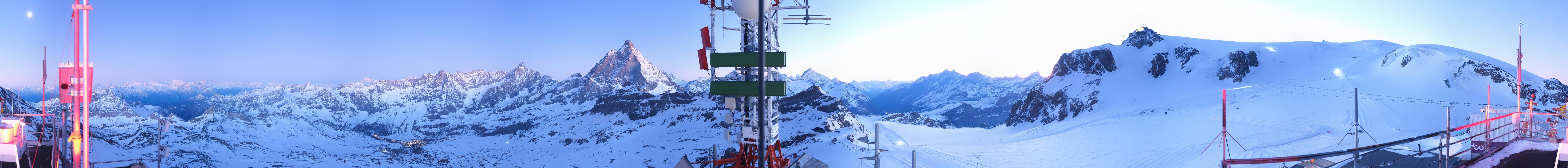 Archiv Foto Webcam Plateau Rosa Breuil Cervinia