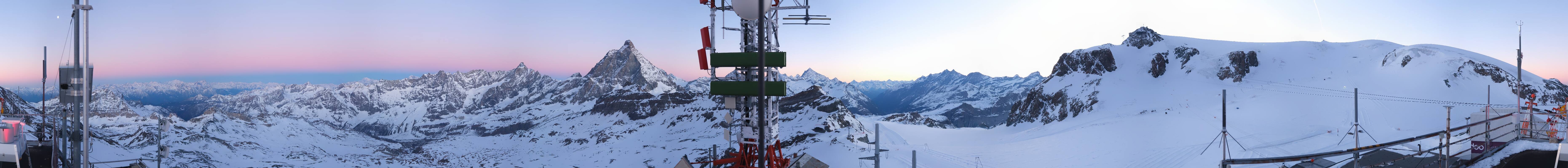 Archiv Foto Webcam Plateau Rosa Breuil Cervinia